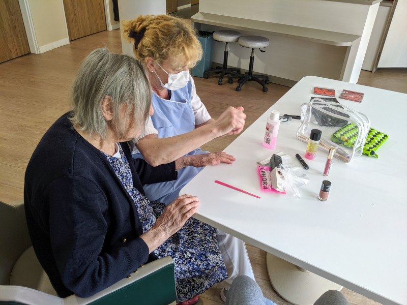 Après-midi bien-être et beauté à l'unité protégée