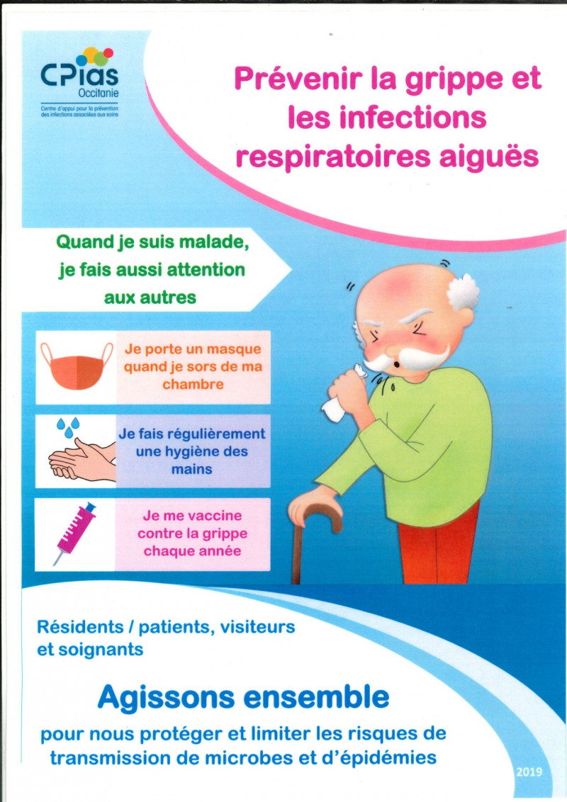 L’EHPAD La Canopée s’engage dans la campagne de vaccination Grippe / Covid-19.