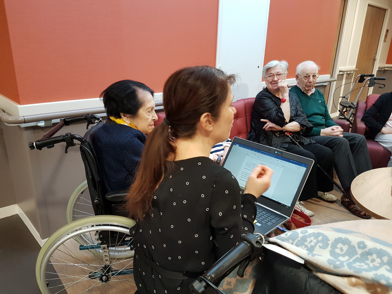 Présentation de l’atelier "gym cérébrale" avec Christelle la psychologue