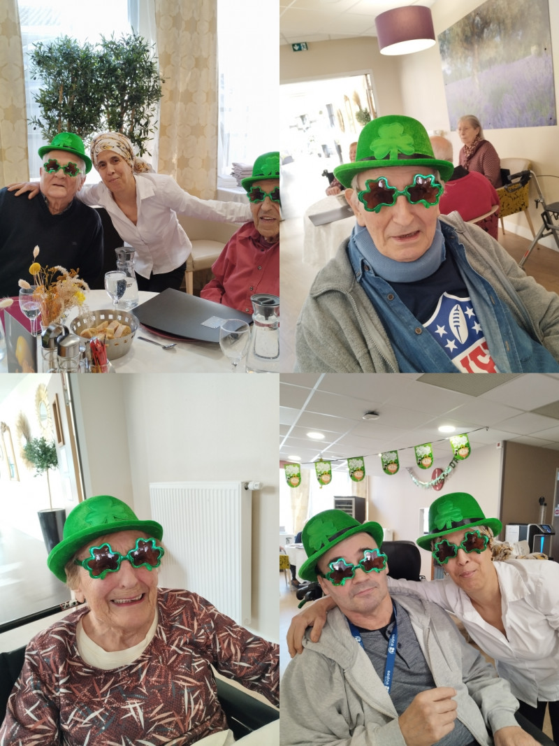 Célébration de la Saint-Patrick à l’EHPAD : Un voyage culinaire en Irlande