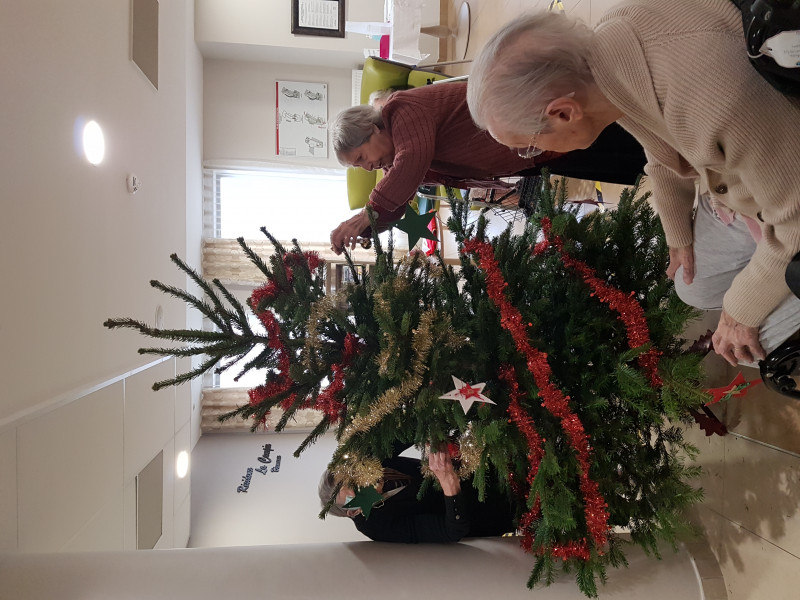 La décoration des sapins