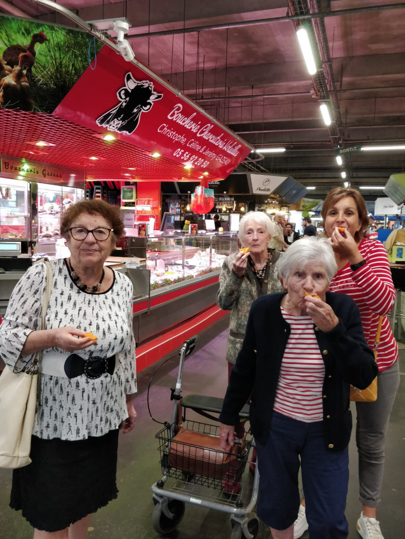 Mercredi 31 Juillet : sortie au marché des Capucins