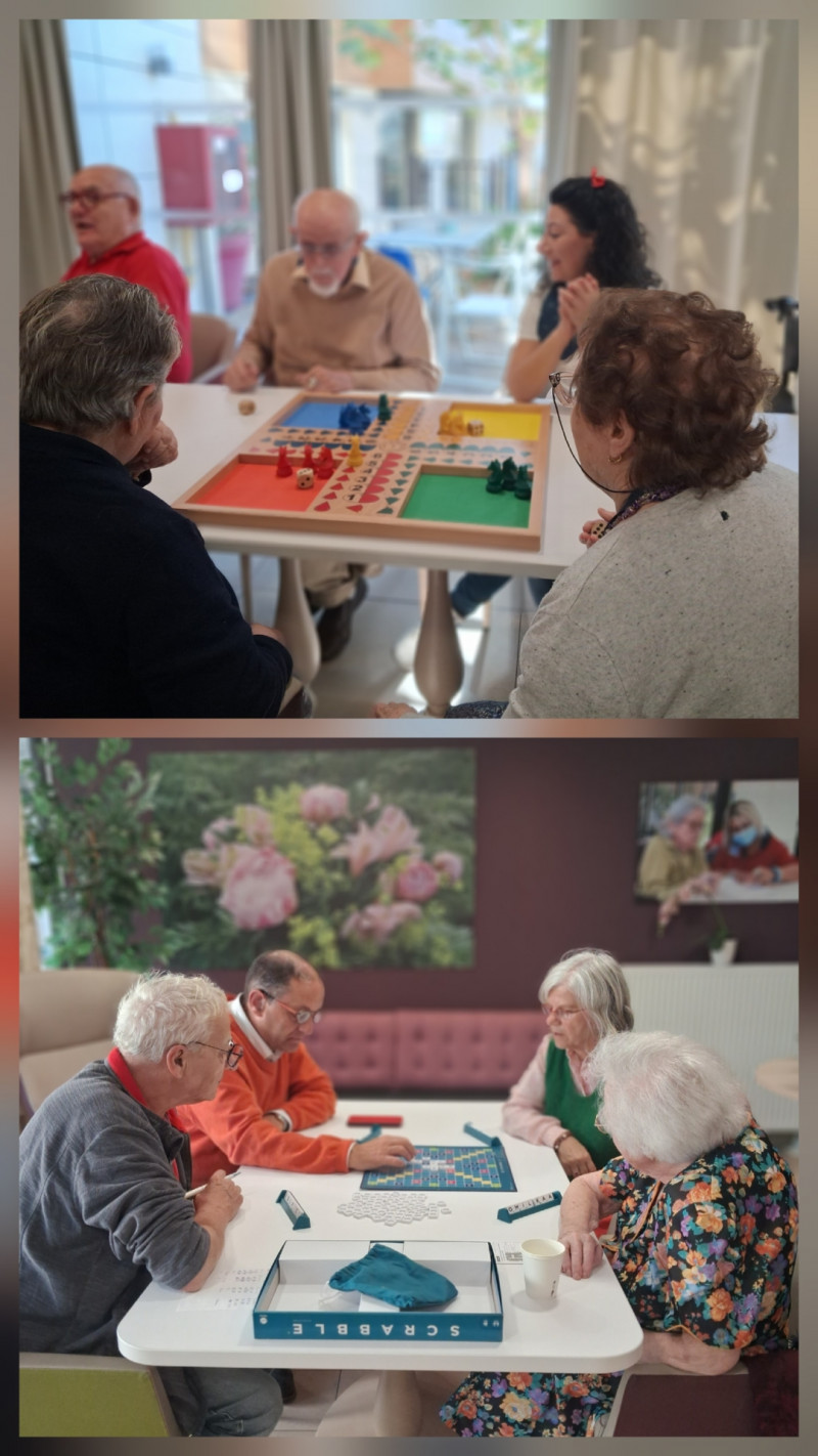 Un bel après-midi de partage entre la paroisse et les résidents