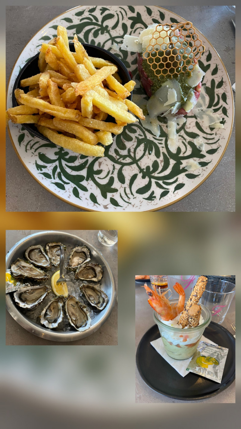 Sortie au restaurant sur le Bassin : un agréable moment partagé.