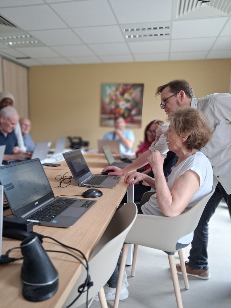 Les participants de l’atelier numérique sont entrés dans le vif du sujet .