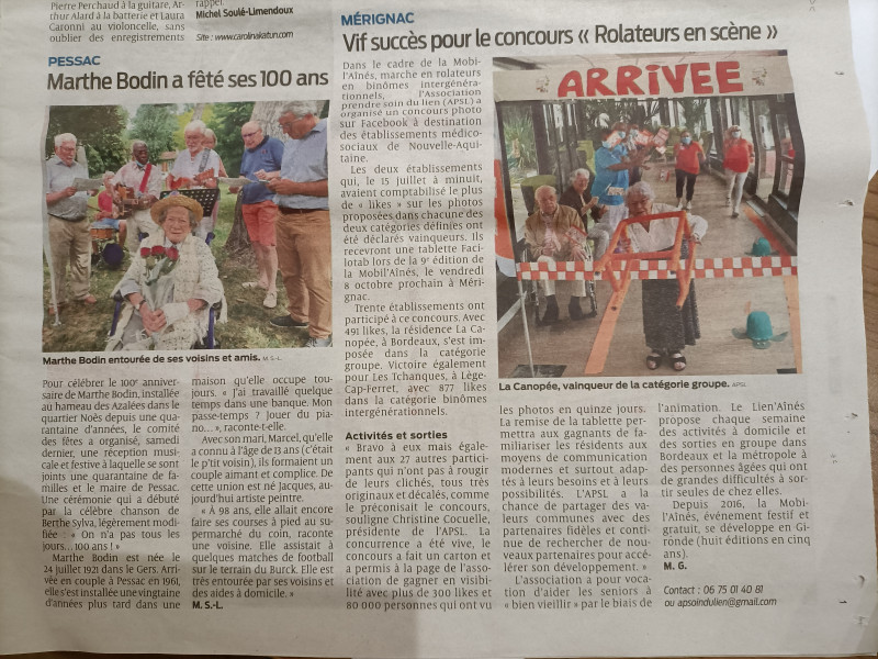 La Résidence "la Canopee" dans le "Sud Ouest"