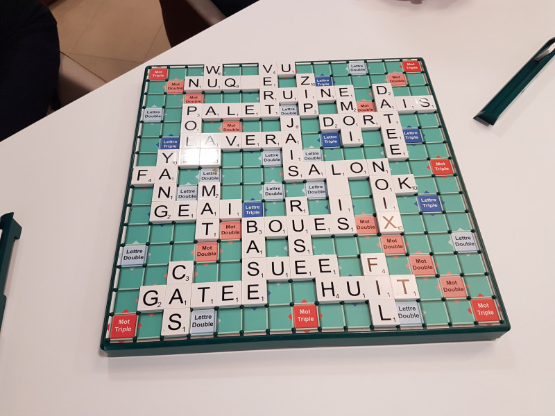 Matinée du 8 Mai : scrabble géant