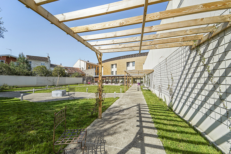 Jardin de l'EHPAD La Canopée à Bordeaux